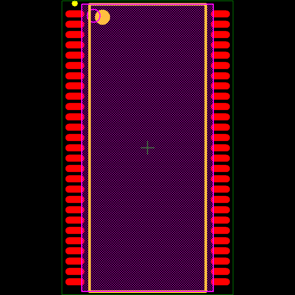 MT48LC8M16A2P-6A Footprint - Micron