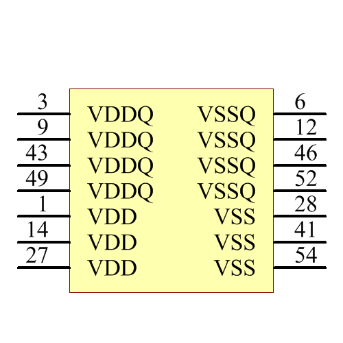 MT48LC8M16A2P-6A Symbol - Micron