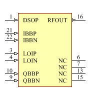 ADL5375-15ACPZ-R7 Symbol - Analog Devices