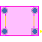 B3F-1006 Footprint - Omron