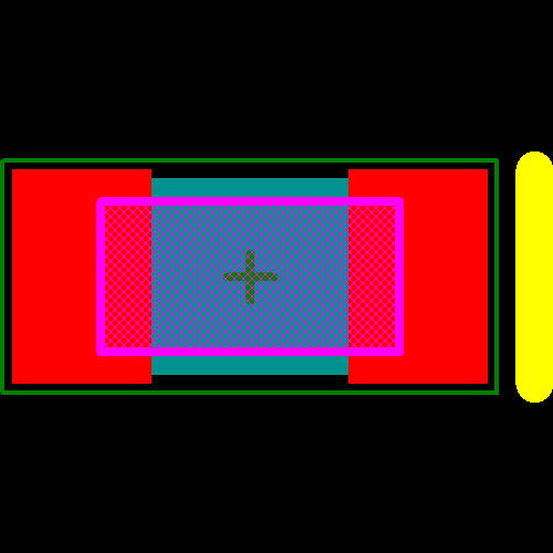 APTR3216CGCK Footprint - Kingbright