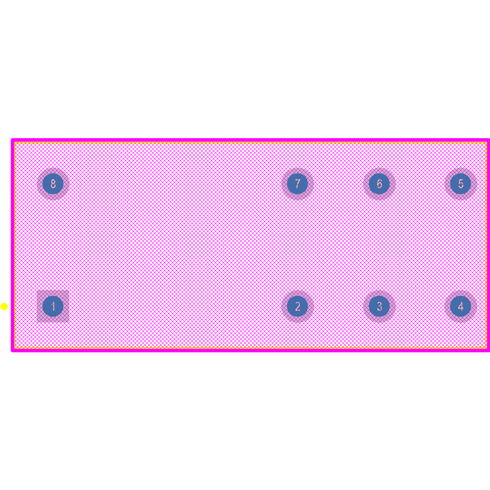 G2RL-2 DC12 Footprint - Omron