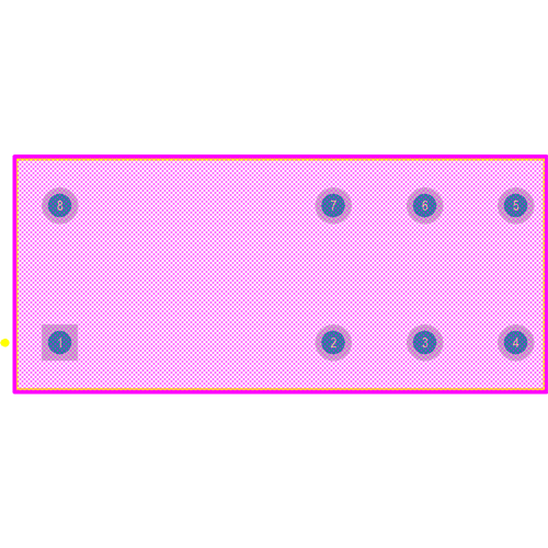 G2RL-2 DC12 Footprint - Omron