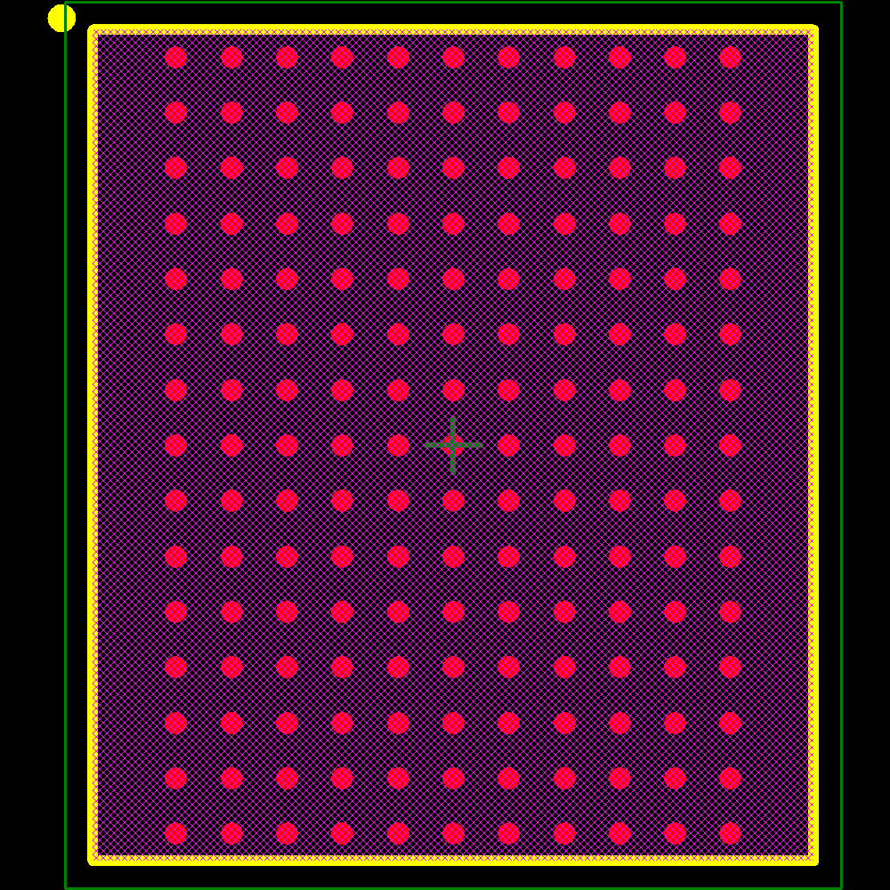 IS61DDP2B21M18A-450B4LI Footprint - ISSI