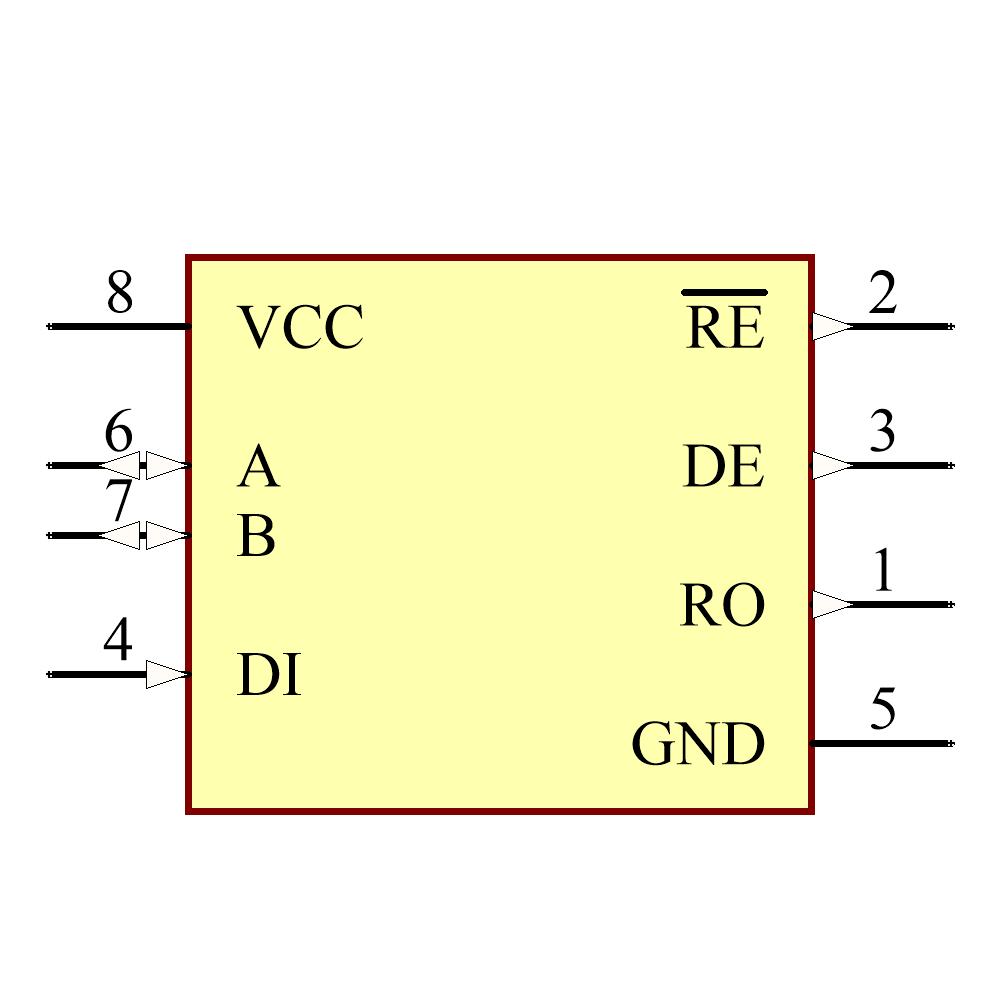 ADM1485ARZ-REEL7 Symbol - Analog Devices
