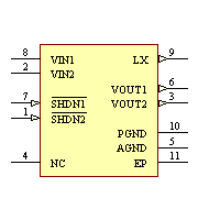 TC1313-1P0EMFTR Symbol - Microchip