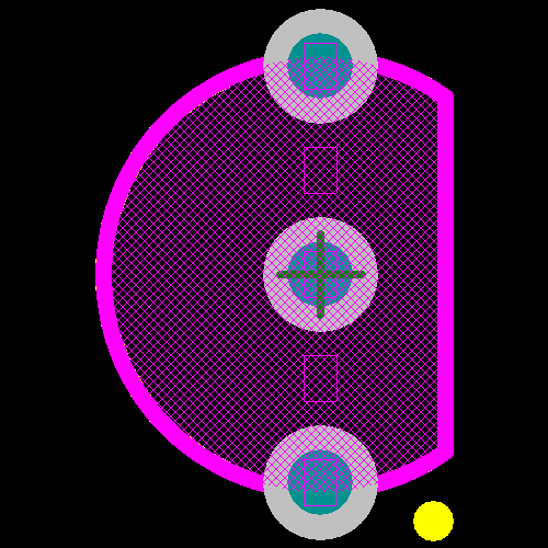 UA78M05CKCSE3 Footprint - Texas Instruments