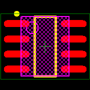 M25P40-VMN6TPB Footprint - Micron
