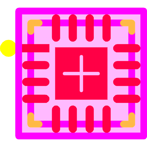 LT3755IUD#PBF Footprint - Analog Devices