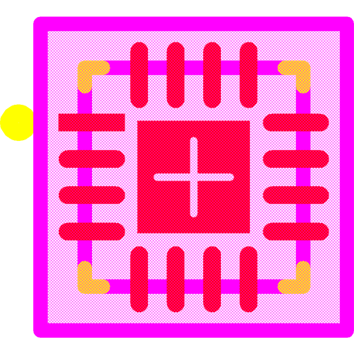 LT3755IUD#PBF Footprint - Analog Devices