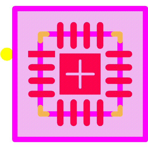 LT3755IUD#PBF Footprint - Analog Devices