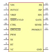 LT3755IUD#PBF Symbol - Analog Devices