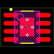 MAX15012CASA+ Footprint - Analog Devices