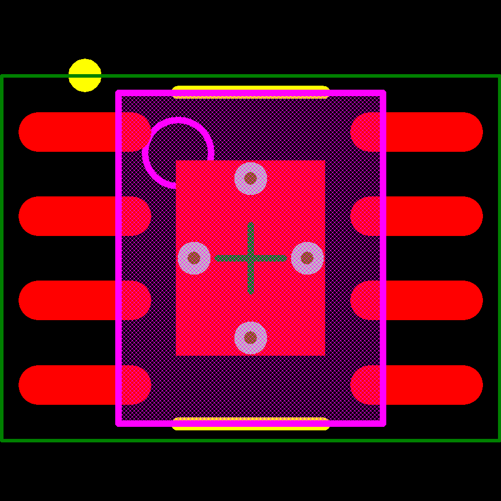 MAX15012CASA+ Footprint - Analog Devices