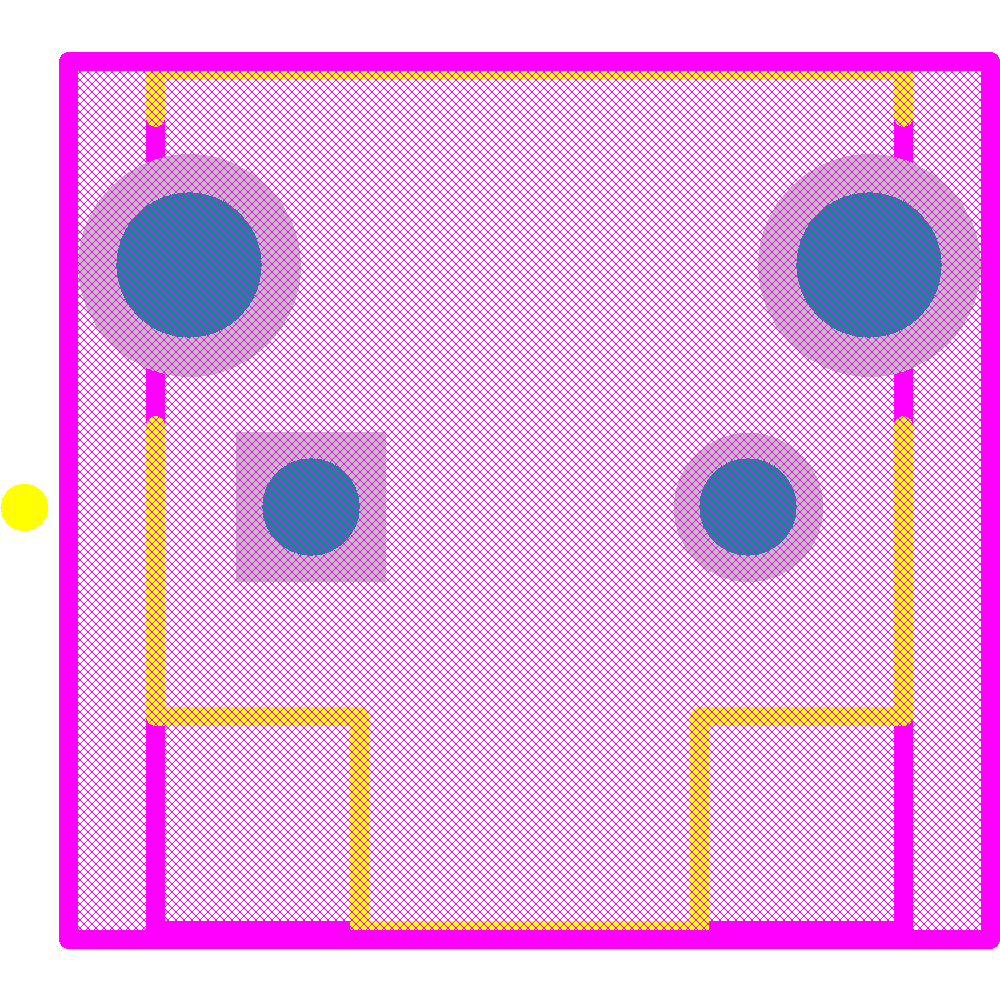 B3F-3120 Footprint - Omron