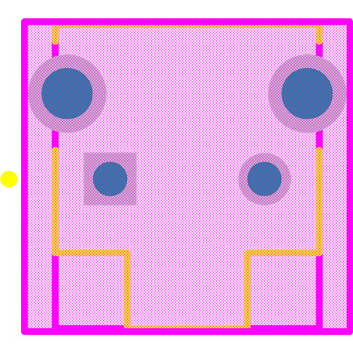 B3F-3120 Footprint - Omron