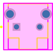 B3F-3120 Footprint - Omron