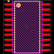 Z8F0430SH020EG Footprint - Zilog