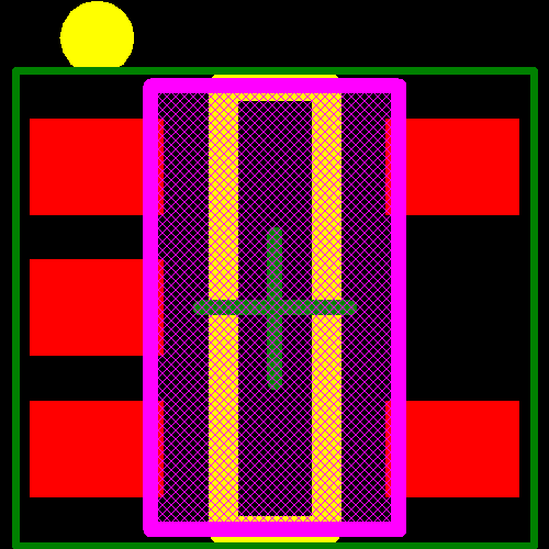 LM3410YMFE/NOPB Footprint - Texas Instruments
