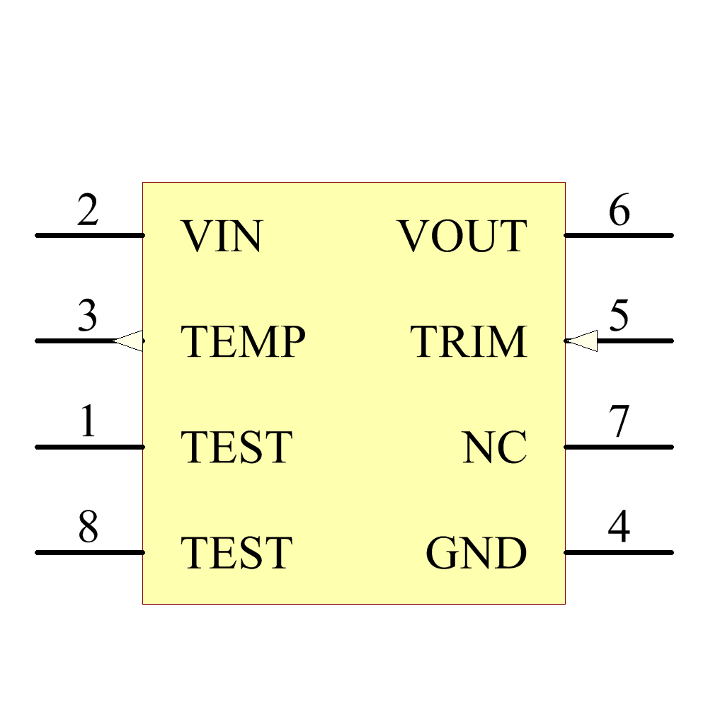 REF43GSZ Symbol - Analog Devices