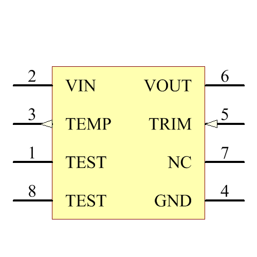REF43GSZ Symbol - Analog Devices