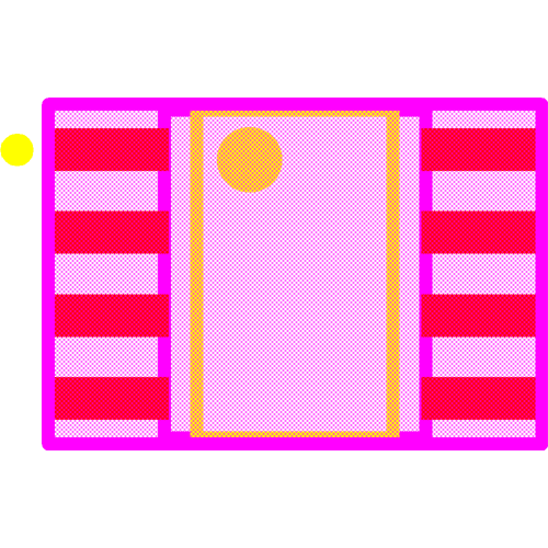 ACS714LLCTR-30A-T Footprint - Allegro MicroSystems