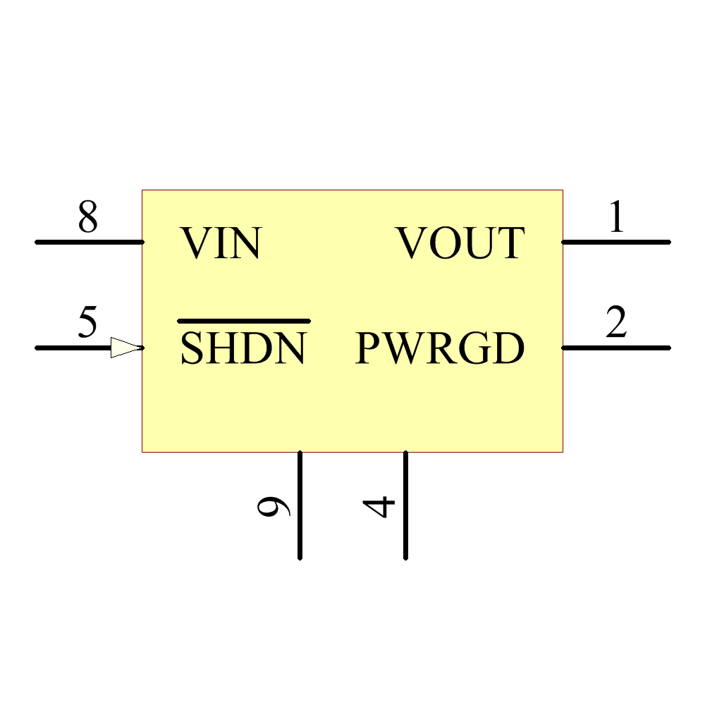 MCP1754T-5002E/MC Symbol - Microchip