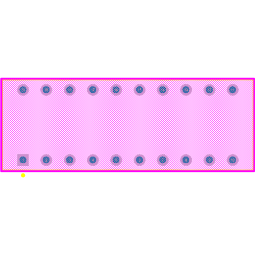 78B10T Footprint - Grayhill