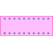 78B10T Footprint - Grayhill