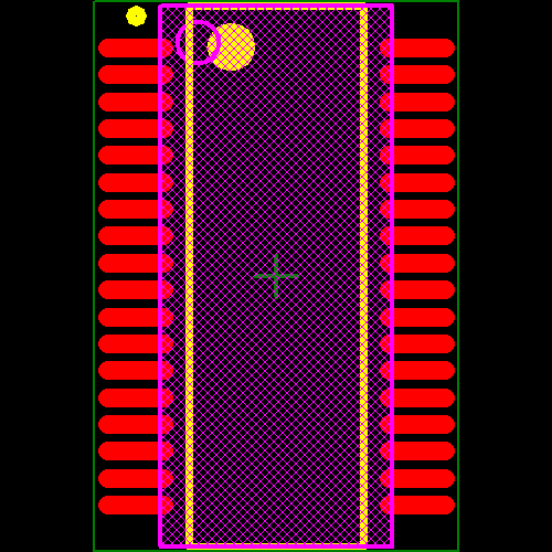 LTC3811EG#TRPBF Footprint - Analog Devices