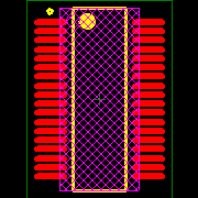 LTC3811EG#TRPBF Footprint - Analog Devices