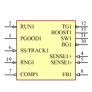LTC3811EG#TRPBF Symbol - Analog Devices