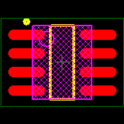 93LC56BT/SN Footprint - Microchip