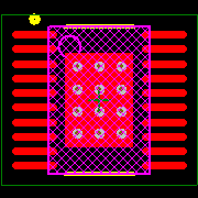 LM3424MH/NOPB Footprint - Texas Instruments