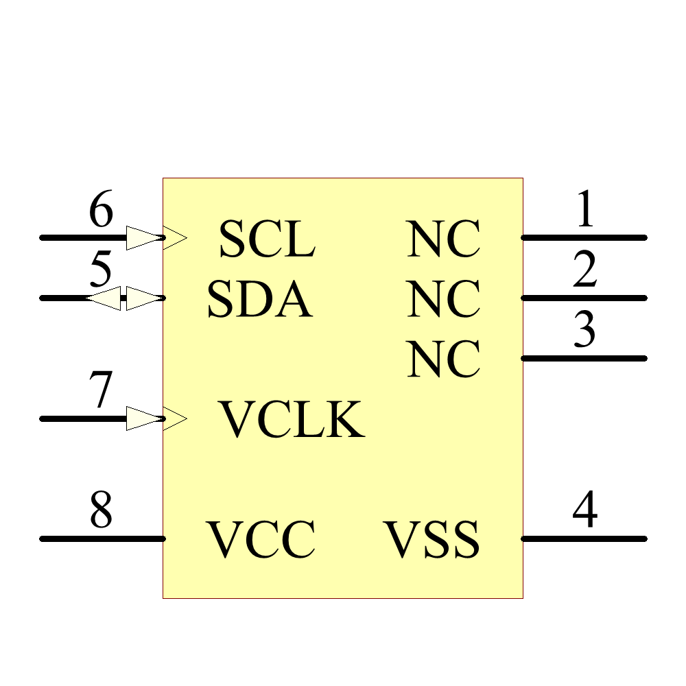 24LC21/P Symbol - Microchip