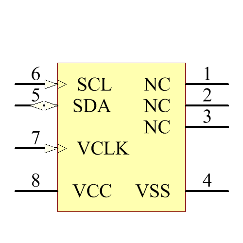 24LC21/P Symbol - Microchip