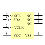 24LC21/P Symbol - Microchip
