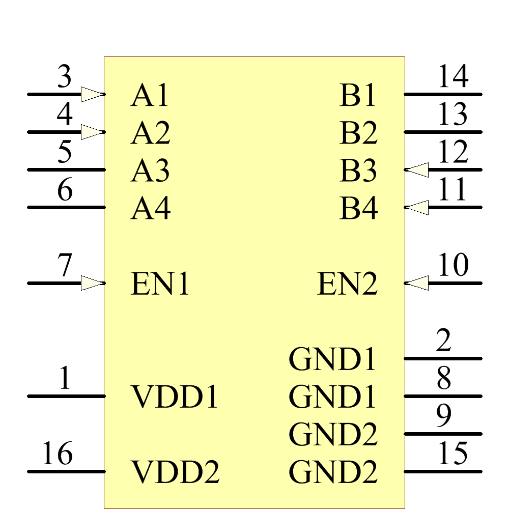 SI8642BC-B-IS1 Symbol - Silicon Lab