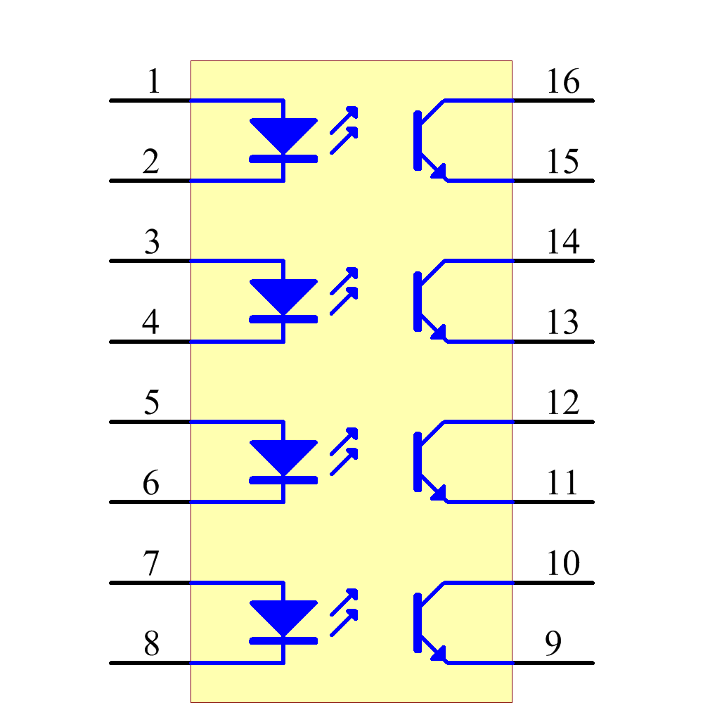 LTV-847S Symbol - Lite-On