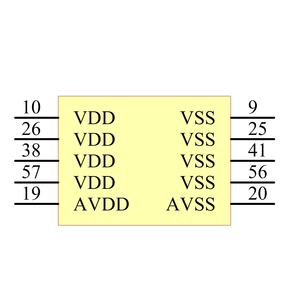 PIC18F6621T-I/PT Symbol - Microchip