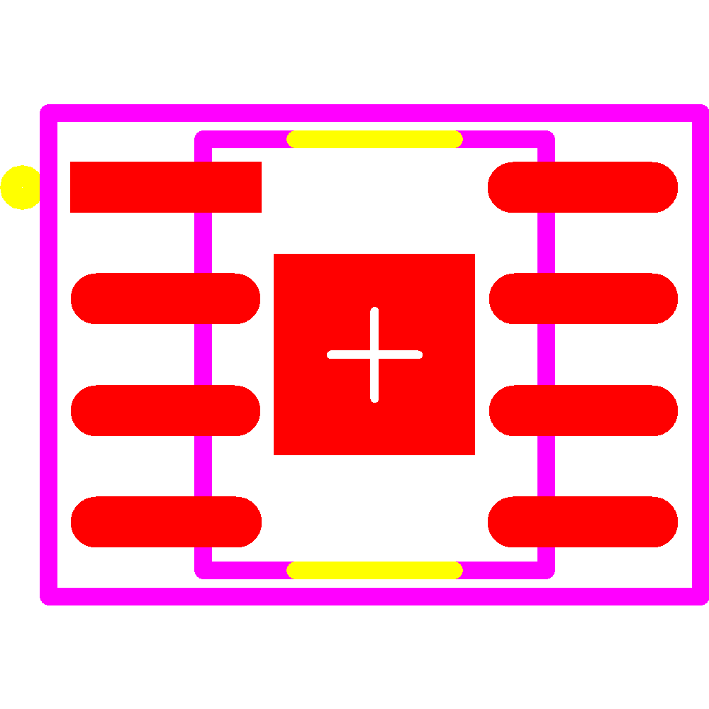 ADP7156ARDZ-1.2-R7 Footprint - Analog Devices