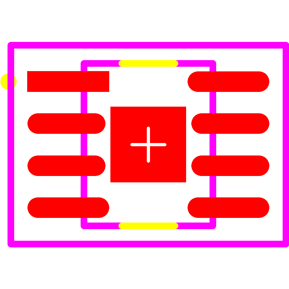 ADP7156ARDZ-1.2-R7 Footprint - Analog Devices