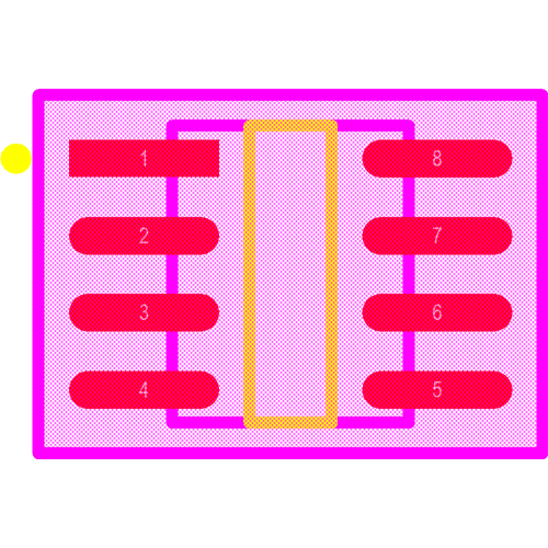 ADM1485ARZ Footprint - Analog Devices