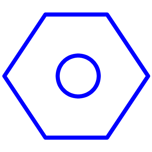 2056-440-AL Symbol - RAF Hardware