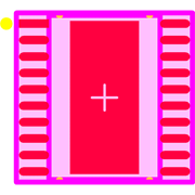 LTC7862IFE#PBF Footprint - Analog Devices