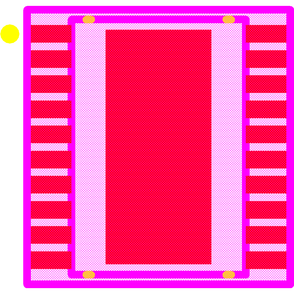LTC7862IFE#PBF Footprint - Analog Devices