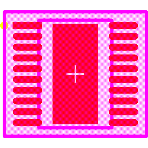 LTC7862IFE#PBF Footprint - Analog Devices