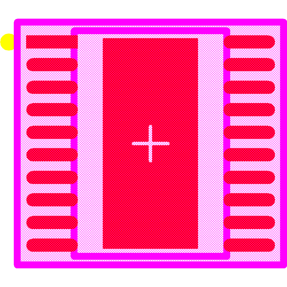 LTC7862IFE#PBF Footprint - Analog Devices