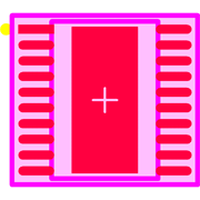 LTC7862IFE#PBF Footprint - Analog Devices