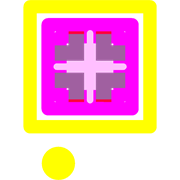 MIC94082YFT-TR Footprint - Microchip